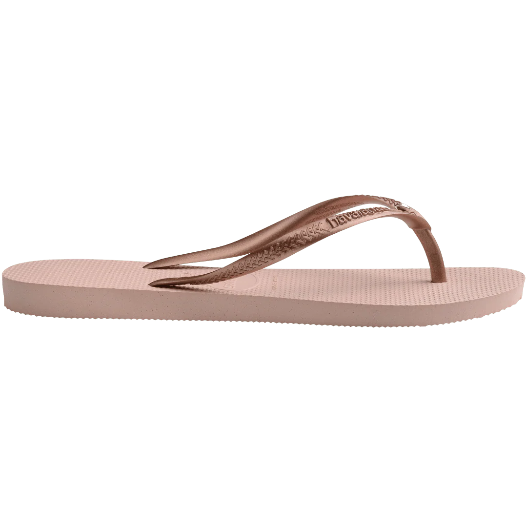Kids' Slim Crystal Flip Flops - Image 3