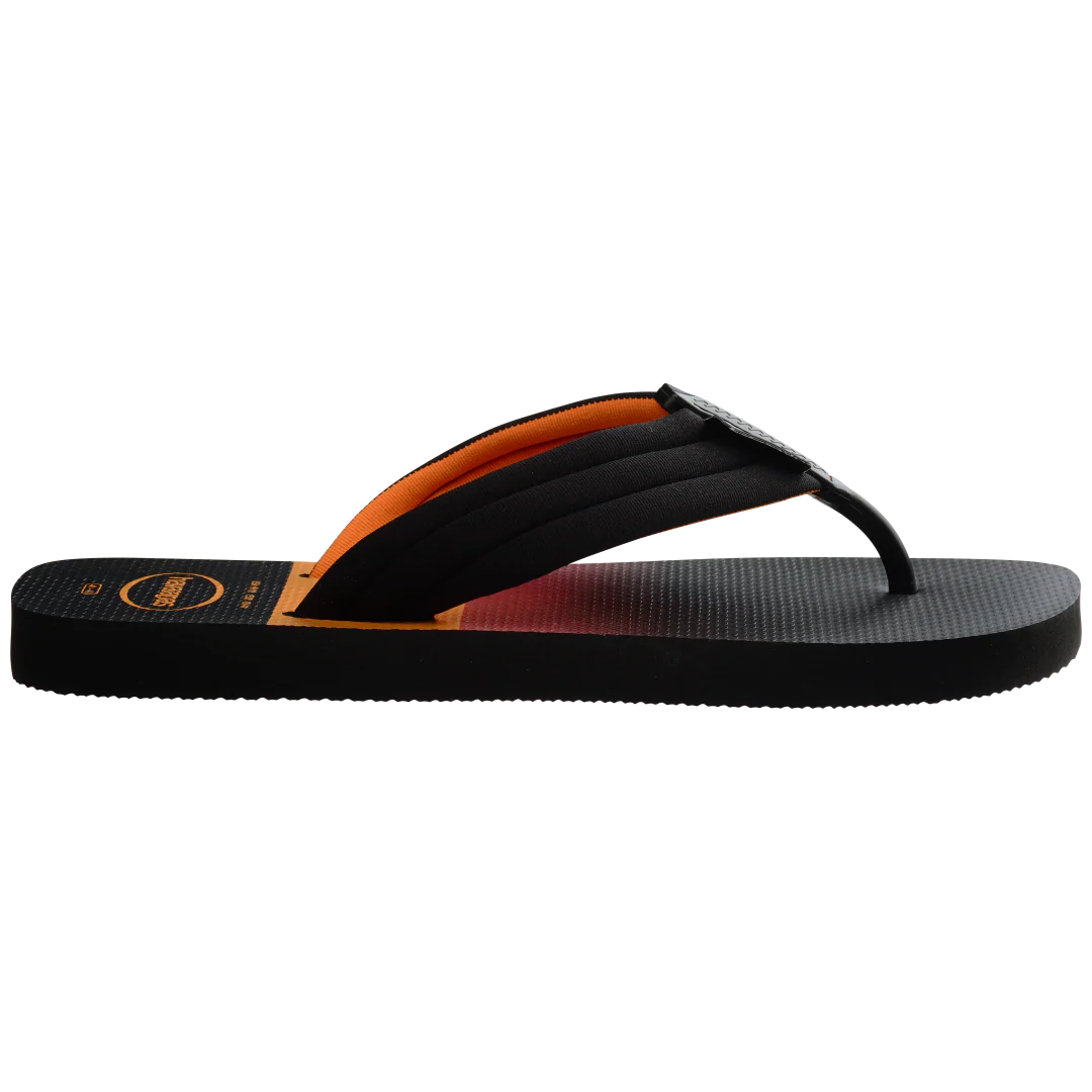 Men's Urban Print Flip Flops - Image 3