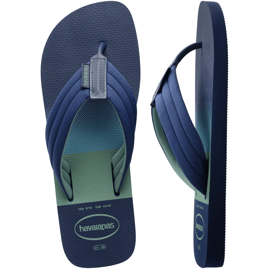 Men's Urban Print Flip Flops - Image 5