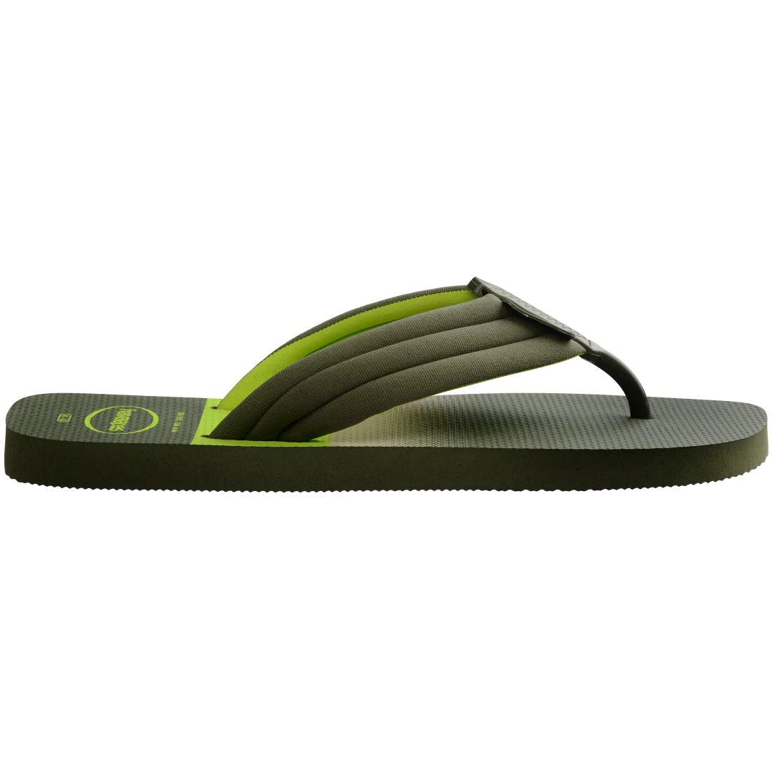 Men's Urban Print Flip Flops - Image 3