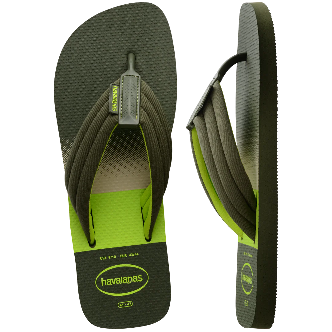 Men's Urban Print Flip Flops - Image 5