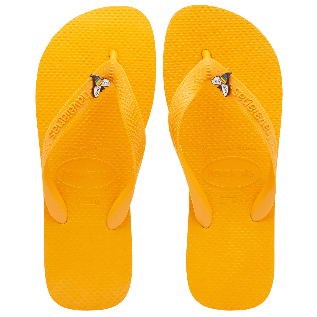 Pride Bee You Flip Flop Pin - Image 5