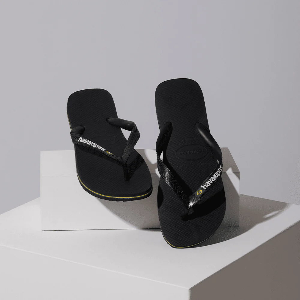 Women's Brazil Logo Flip Flops - Image 7