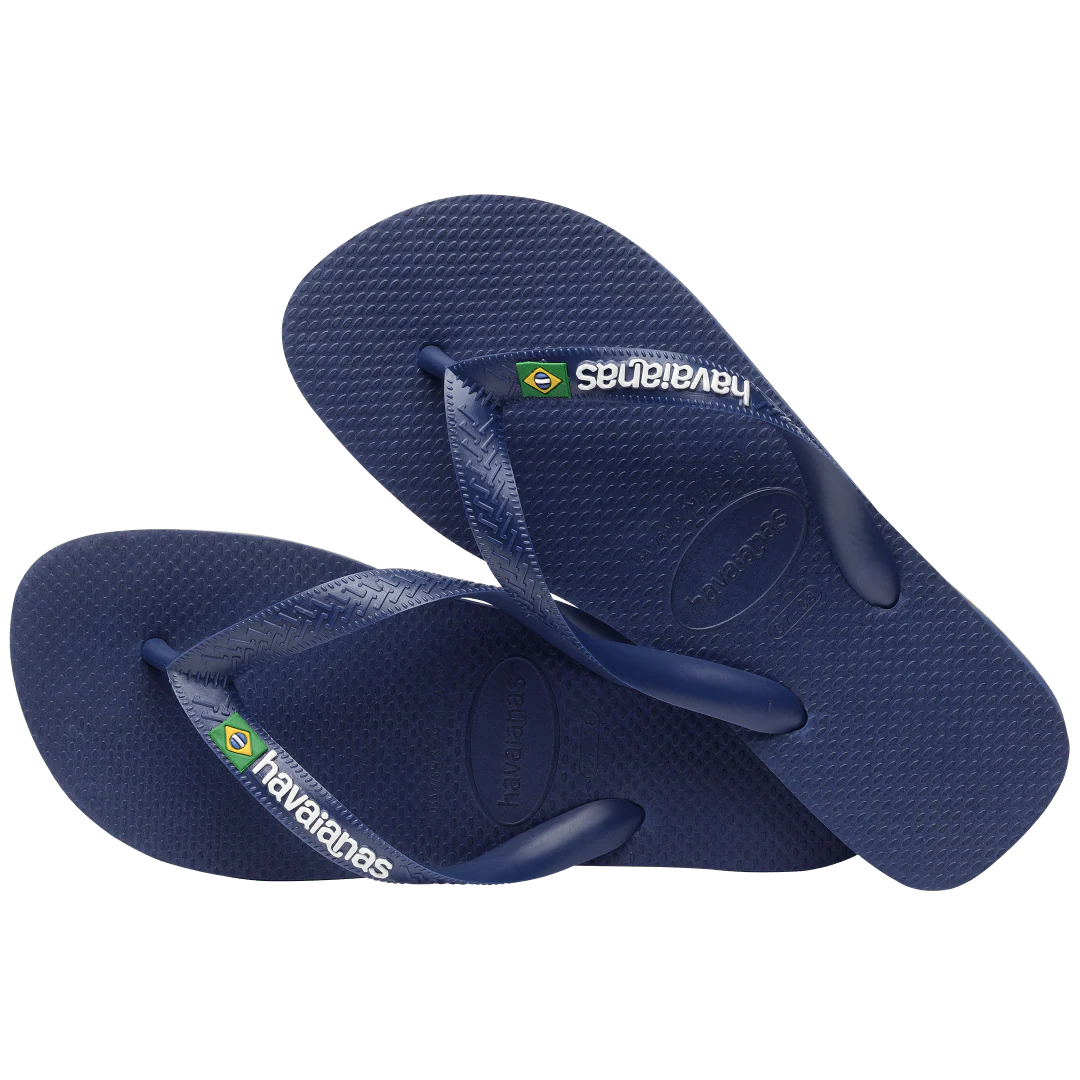 Women's Brazil Logo Flip Flops - Image 4