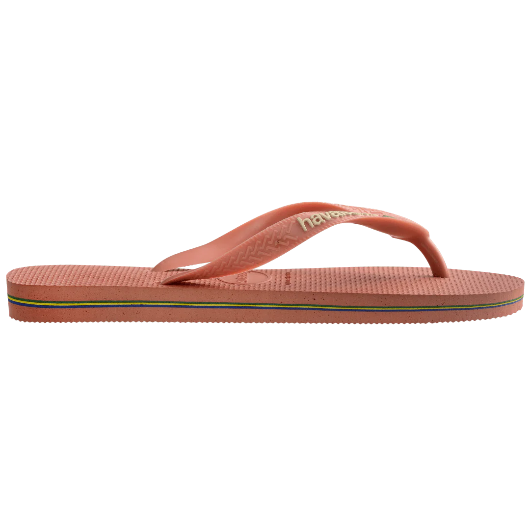 Women's Brazil Logo Flip Flops - Image 3