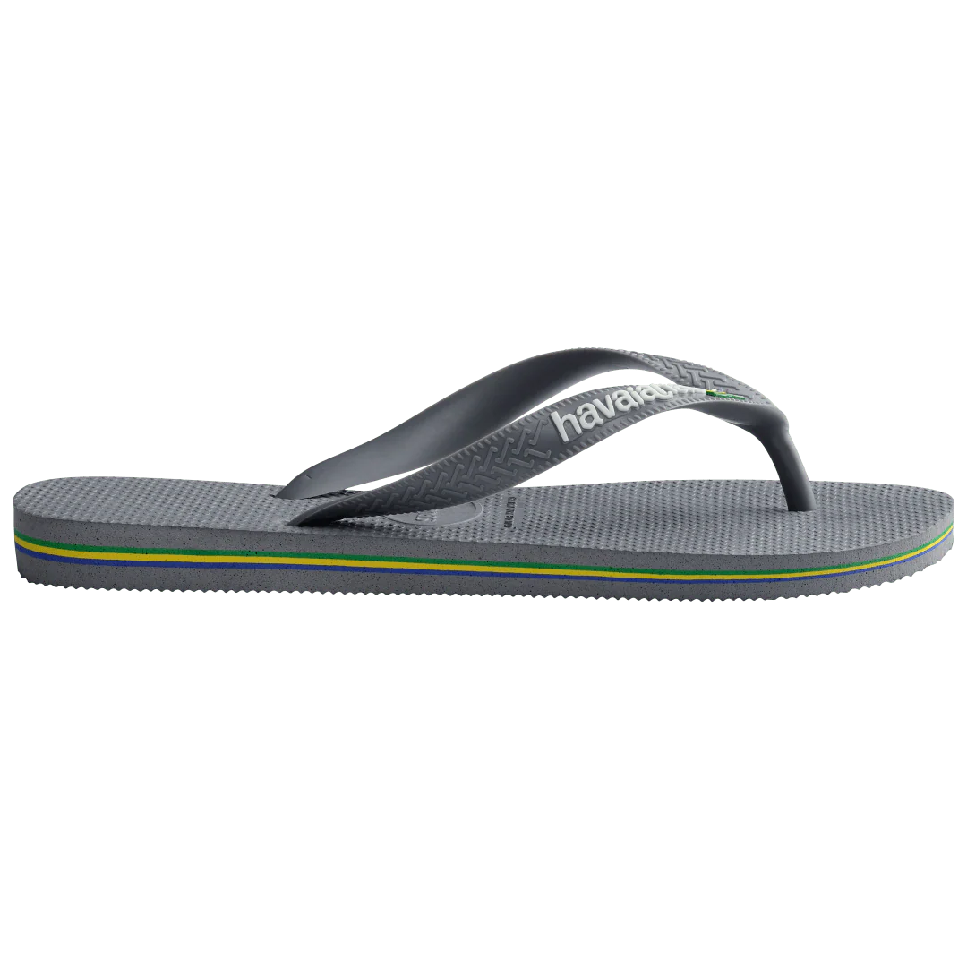 Kids' Brazil Logo Flip Flops - Image 3