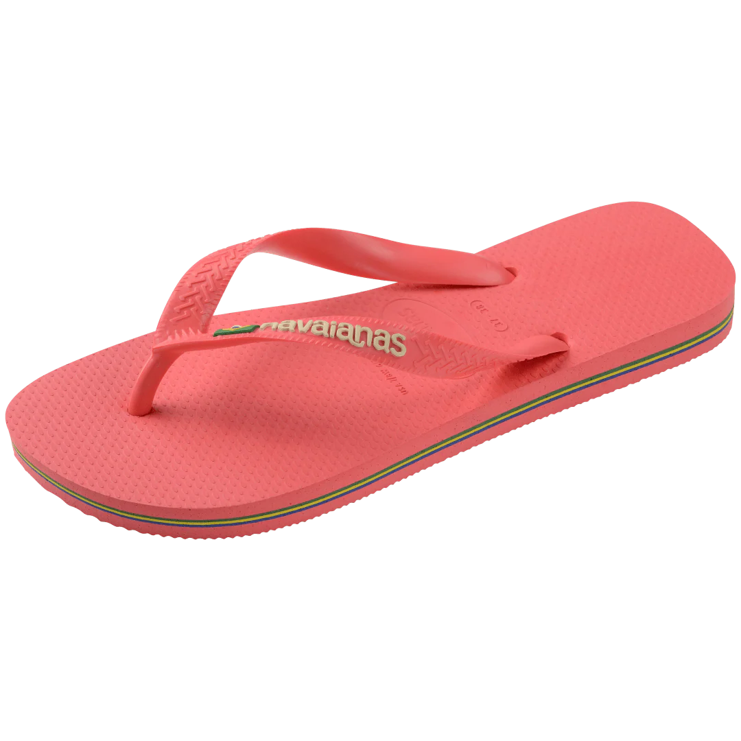 Women's Brazil Logo Flip Flops - Image 6