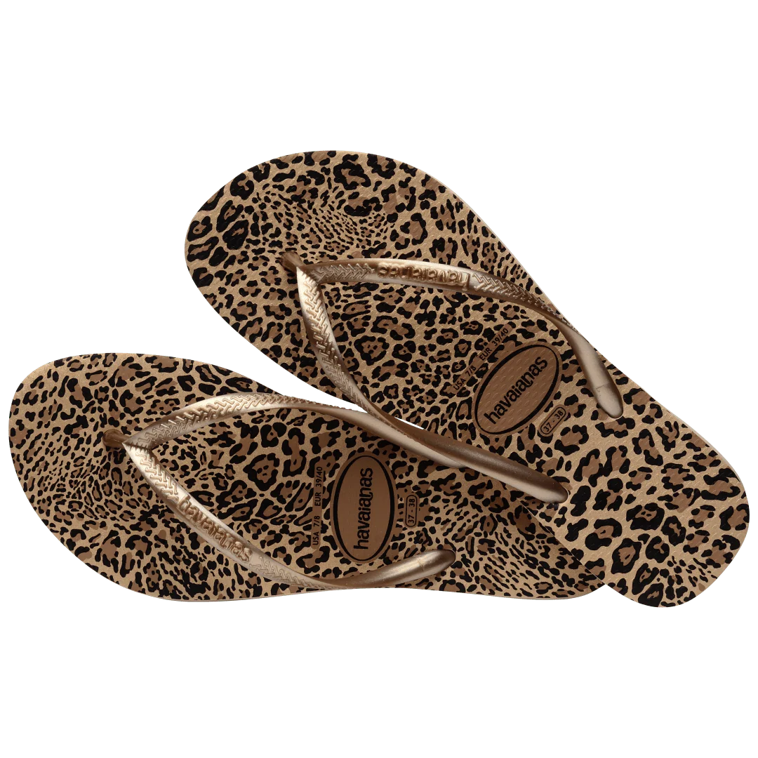 Women's Slim Animals Flip Flops - Image 4