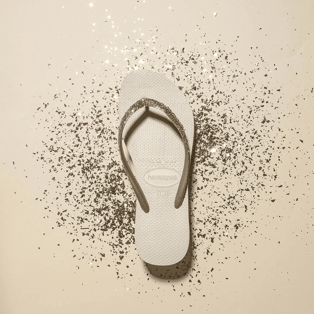 Women's Slim Glitter II Flip Flop - Image 6